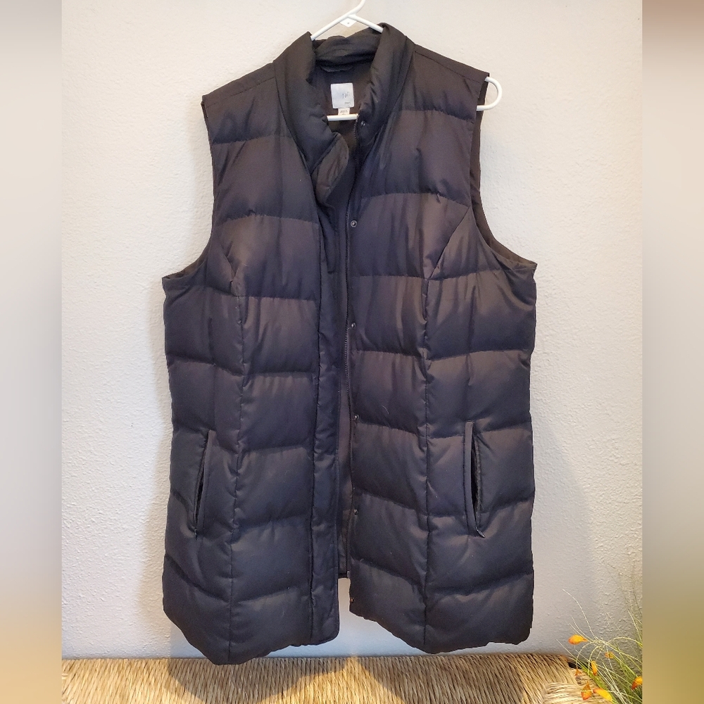 Black Puffer Vest
